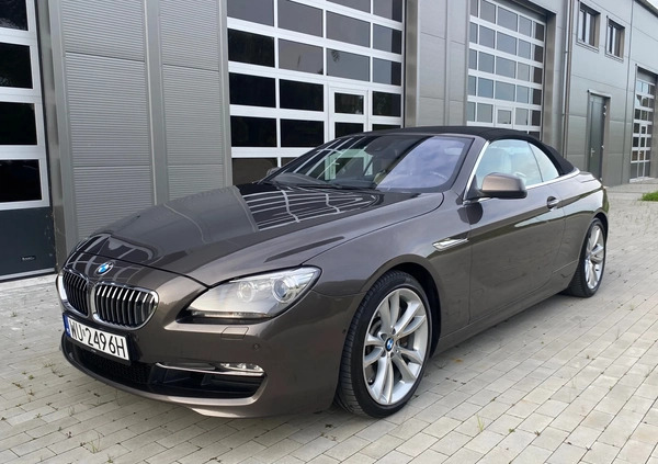 BMW Seria 6 cena 177700 przebieg: 109126, rok produkcji 2011 z Elbląg małe 781